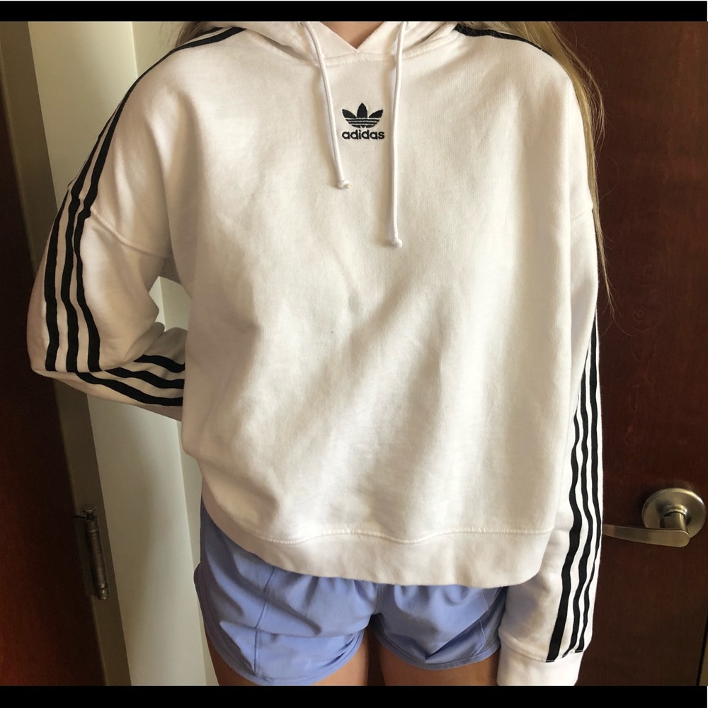 Adidas Cropped Hoodie